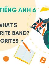 Unit 1 Whats your favourite band - My Favorites - Tiếng Anh 6  -  Hoc10